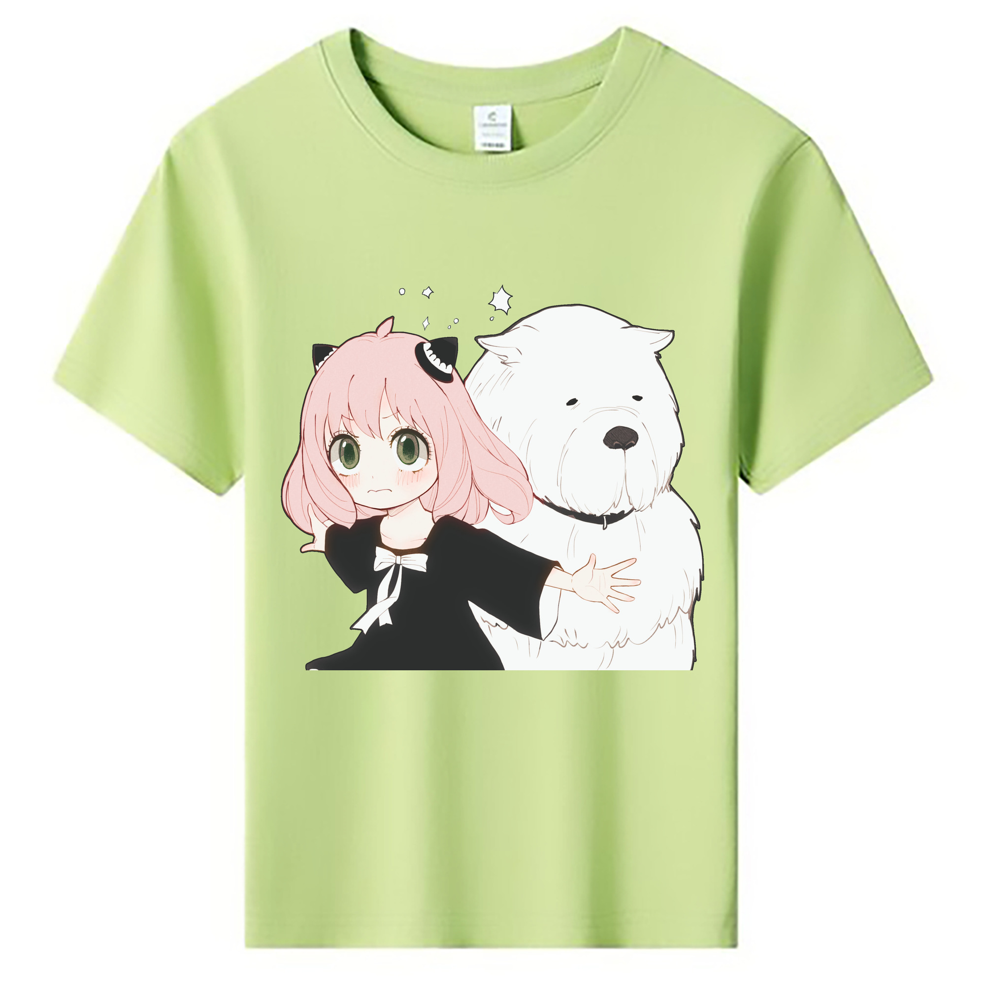 （画像用） SPY×FAMILY间谍家家酒 綿100％キッズTシャツ（フロントプリント）
